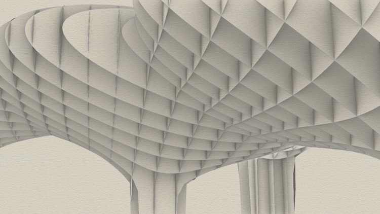 Seville Parasol Closeup